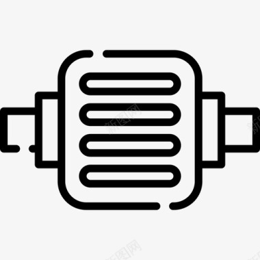 护膝彩弹5直线型图标图标