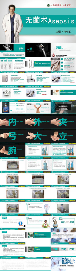 操作制冷无菌操作无菌术PPT课件模板