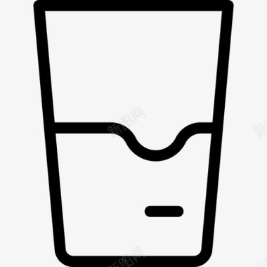 喝水解渴喝水餐馆图标图标