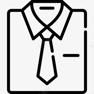 衬衫父亲节3直系图标图标