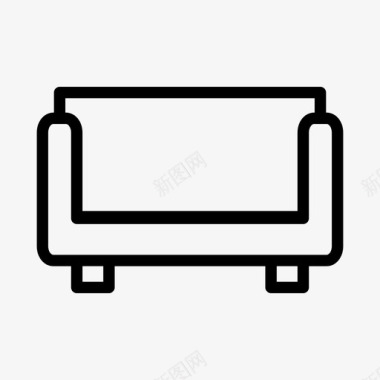 沙发房地产房产图标图标