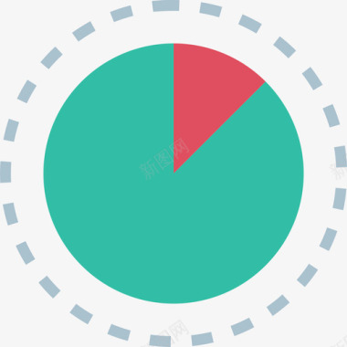 平面图矢量分析图表和图表6平面图图标图标