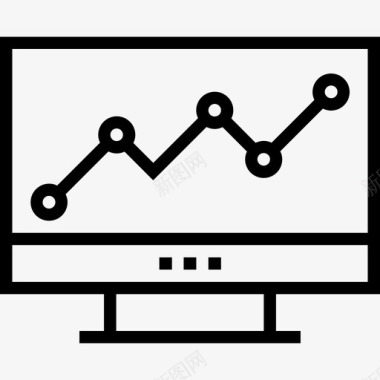 监控监控搜索引擎优化线性图标图标