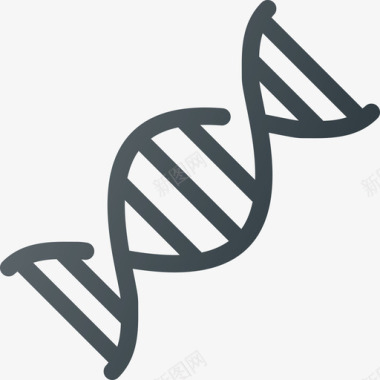 多彩DNADna医疗保健4线性颜色图标图标