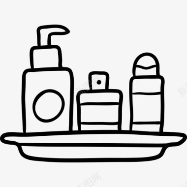 洗发水酒店服务6黑色图标图标