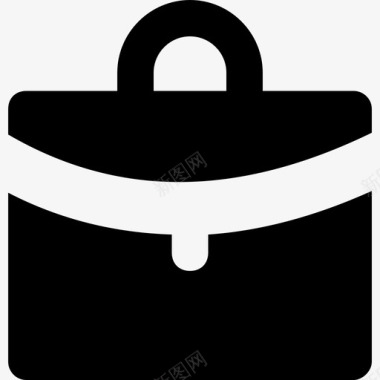 数字免扣图片公文包搜索引擎优化和数字营销坚实图标图标