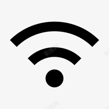 不吸烟的信号wifi信号连接互联网图标图标