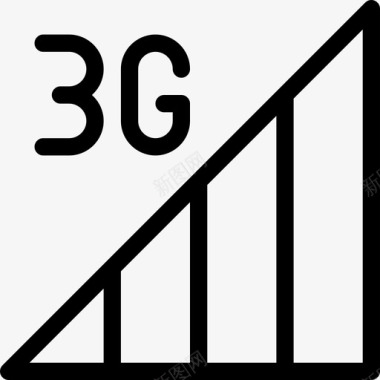 天翼3g移动电话3g图标图标