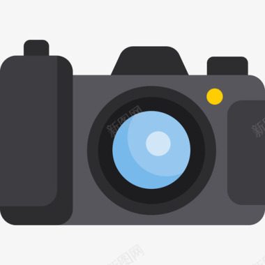相机创意工具9平面图标图标