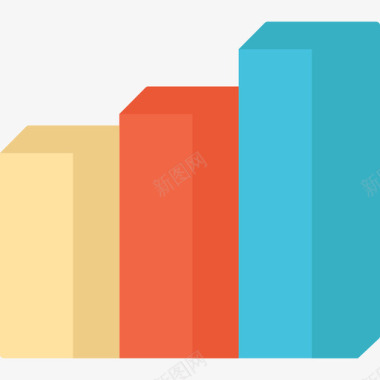 条形素材条形图信息图5平面图图标图标
