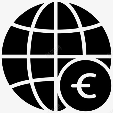 外汇外币外汇全球货币图标图标