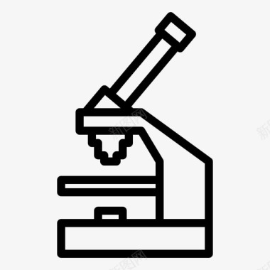 南极生物显微镜生物化学图标图标