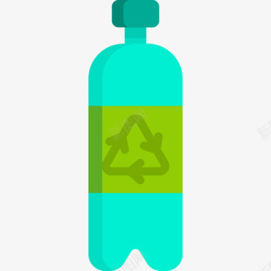 回收利用瓶瓶生态54扁平图标图标