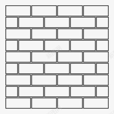 砖块建筑安全图标图标