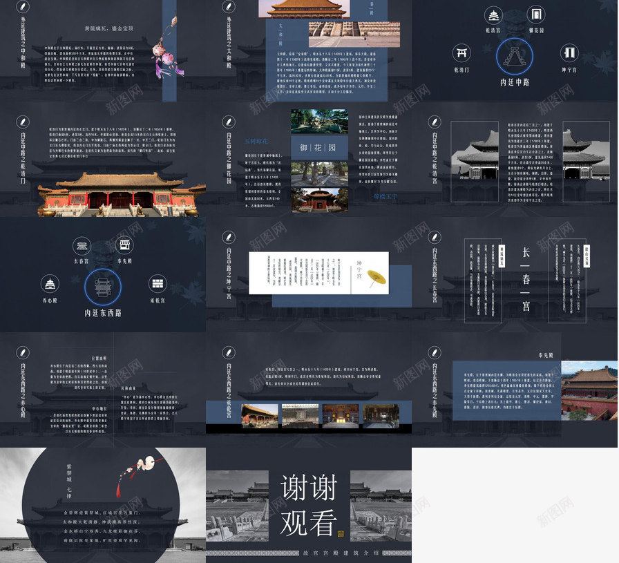中国风故宫宫殿建筑介绍PPT模板_88icon https://88icon.com 中国 介绍 国风 宫殿 建筑 故宫