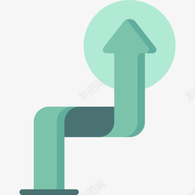 箭头信息图形元素3扁平图标图标