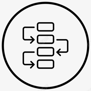 计划方案步骤图表流程图管理图标图标