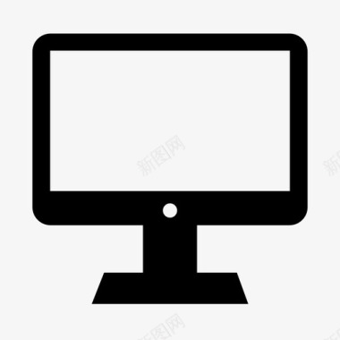 电脑和媒体显示器电脑笔记本电脑图标图标