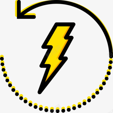 电生态42黄色图标图标