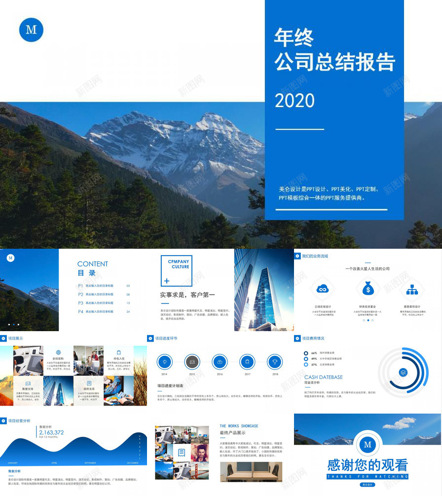 公司年终总结报告PPT模板_88icon https://88icon.com 公司 年终 总结报告