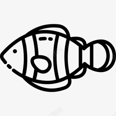 小丑鱼小丑鱼海豹直系图标图标
