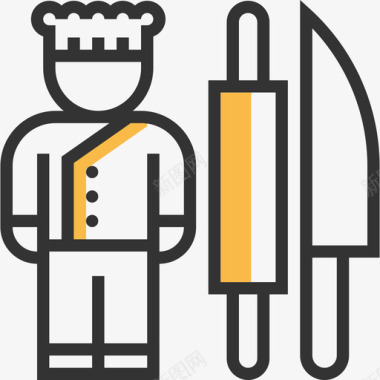 厨师职业5黄影图标图标