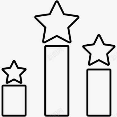 排名竞争成就比较图标图标