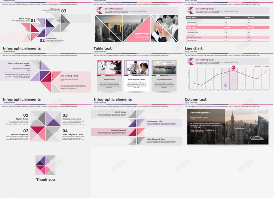清新唯美商务欧美风商务总结系列通用PPT模板_88icon https://88icon.com 唯美 商务 总结 欧美 清新 系列 通用