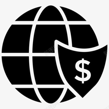 外汇全球货币外汇国际货币图标图标