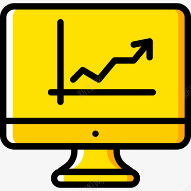 电脑机箱图标分析商业78黄色图标图标