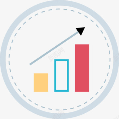 平面图矢量分析图表和图表6平面图图标图标