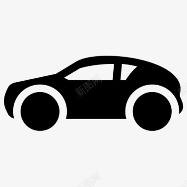 经济型小户型超小型汽车微型汽车经济型汽车图标图标