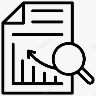 数据分析业务绩效业务报表图标图标