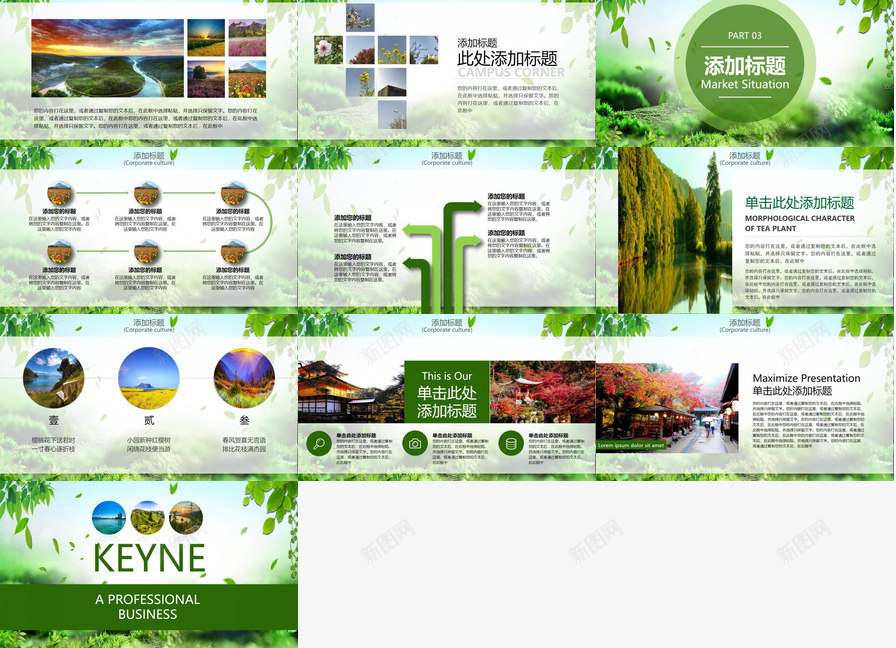 绿色清新简约一场说走就走的旅行活动策划PPT模板_88icon https://88icon.com 一场 旅行 活动策划 清新 简约 绿色 走的