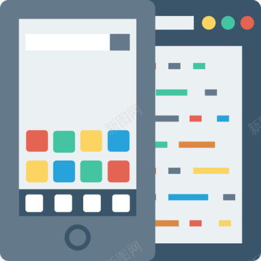 手机网页素材智能手机网页开发用户界面2平面图标图标