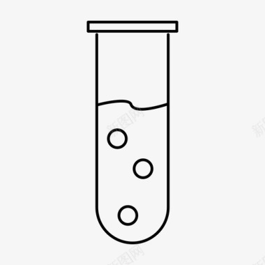 趣味测试实验管化学物理图标图标