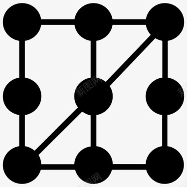 算法模式识别算法数据科学图标图标