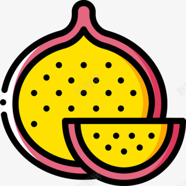 3d石榴美食3黄色图标图标