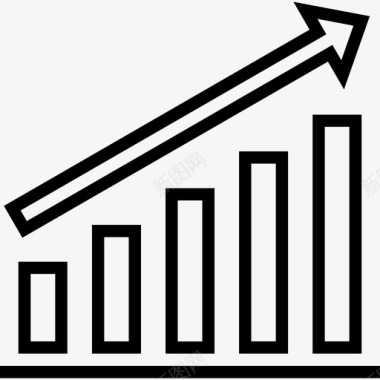 项目方案利润项目管理4线性图标图标