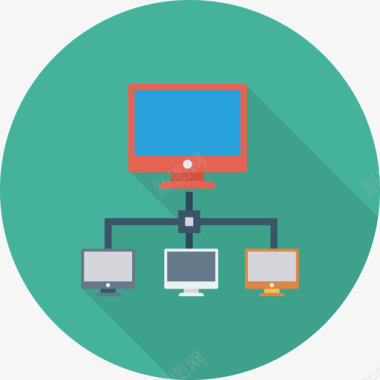 循环网络网络和通信2循环图标图标