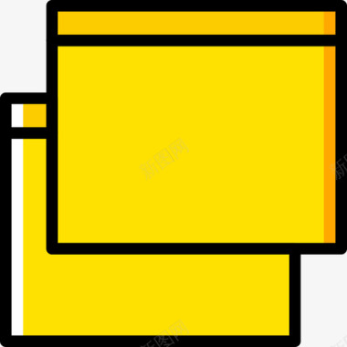 黄色滑雪板浏览器33号黄色图标图标