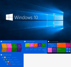浪漫风格精美Windows10风格