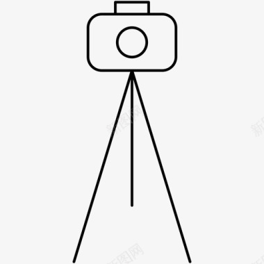 摄影照相机日常用品图标图标