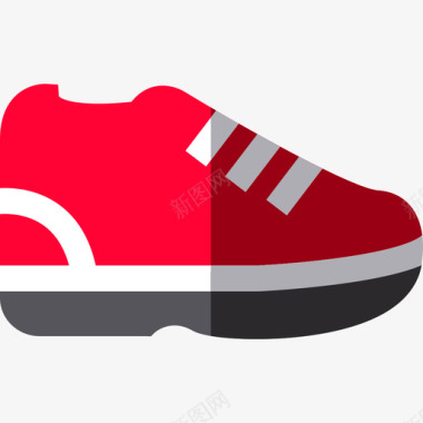跑步鞋运动鞋平底鞋图标图标