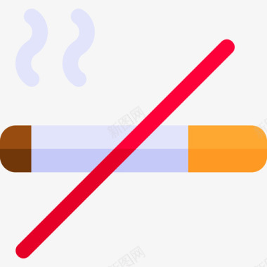 吸烟器禁止吸烟酒店服务9公寓图标图标