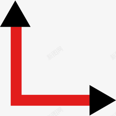 箭头创意流程11平面图标图标