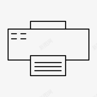 标签条彩色打印机彩色打印机默认打印机图标图标