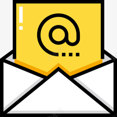 电子邮件客户端电子邮件用户界面15线颜色图标图标