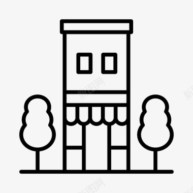 医院大楼图标商店公寓大楼图标图标