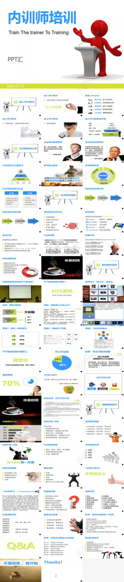 文件夹ppt内训师培训PPT课件